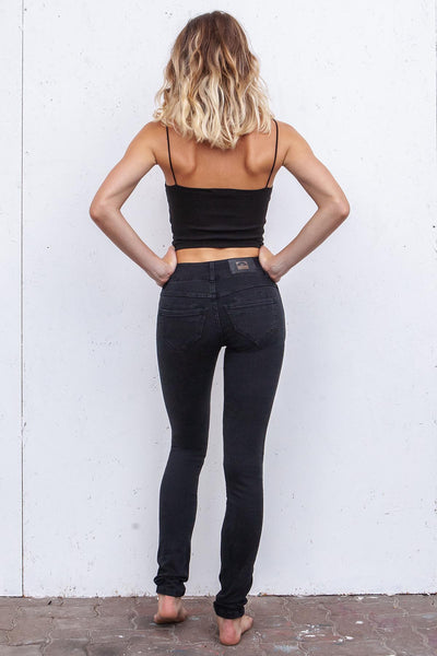 Taille Mi-Haute, noir - taille 32/34 Grande