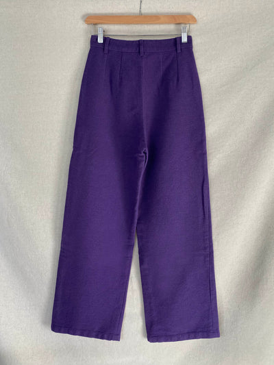 Pantalon tailleur, violine - taille 34 Petite