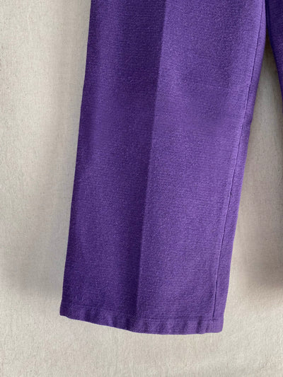 Pantalon tailleur, violine - taille 34 Petite